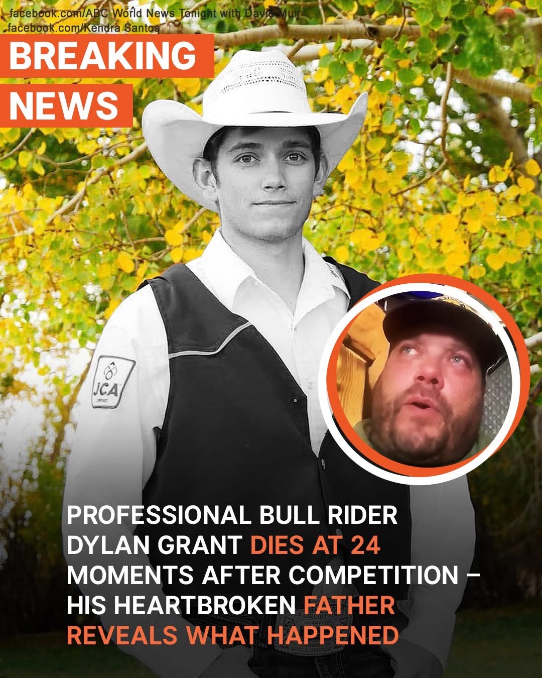 Young Professional Bull Rider Dylan Grant Dies — Father Speaks Out
