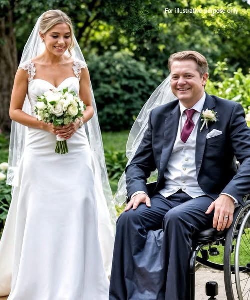 She Married A Man With A Disability, But A Big Surprise Awaited Her At The Wedding.