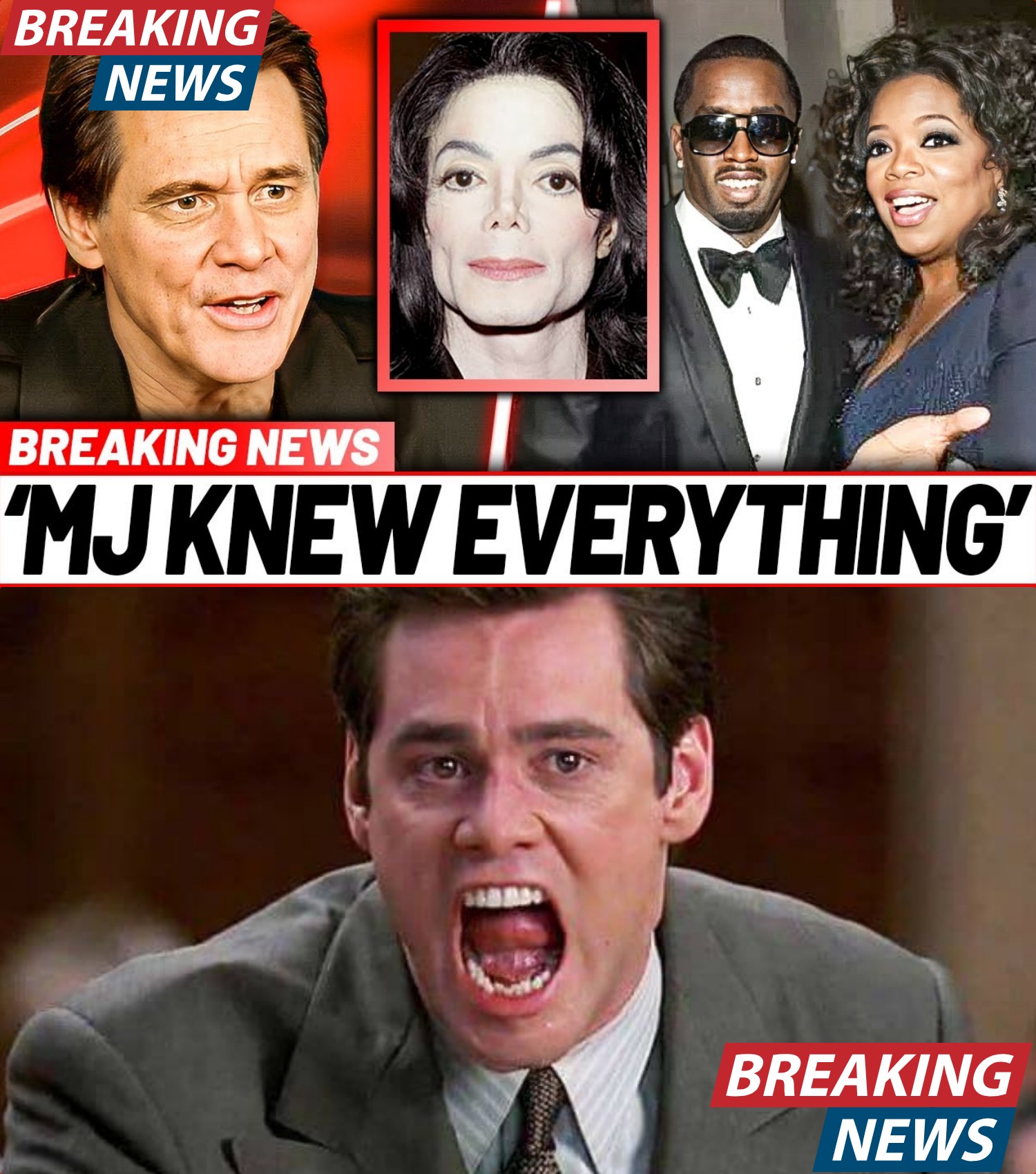 Jim Carrey Reveals Why Oprah & Diddy FEARED Michael Jackson